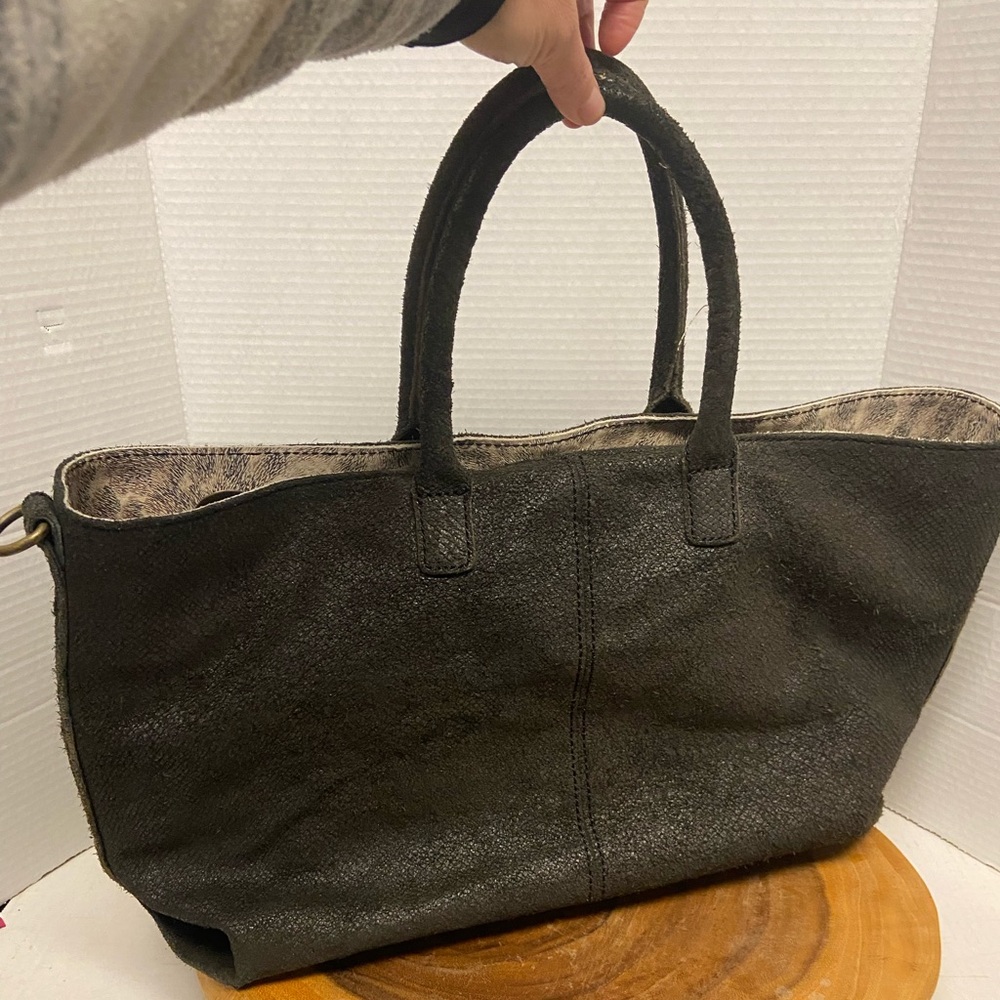 Liebskind Reversible Leather Piny Hair Tote